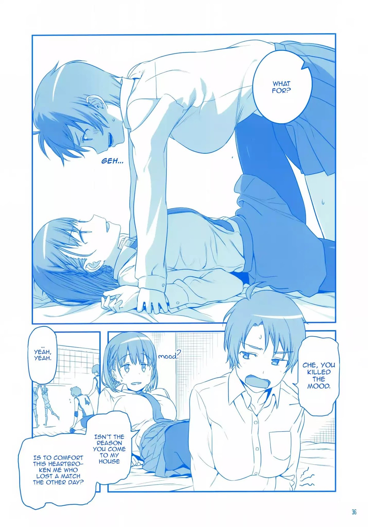 Getsuyoubi no Tawawa Chapter 3 page 35 - Chapter 3
