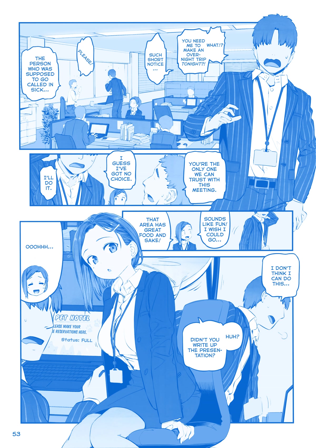 Getsuyoubi no Tawawa Chapter 30 page 1 - Chapter 30: Part IX - Manga: "Kouhai-chan and the Cat"