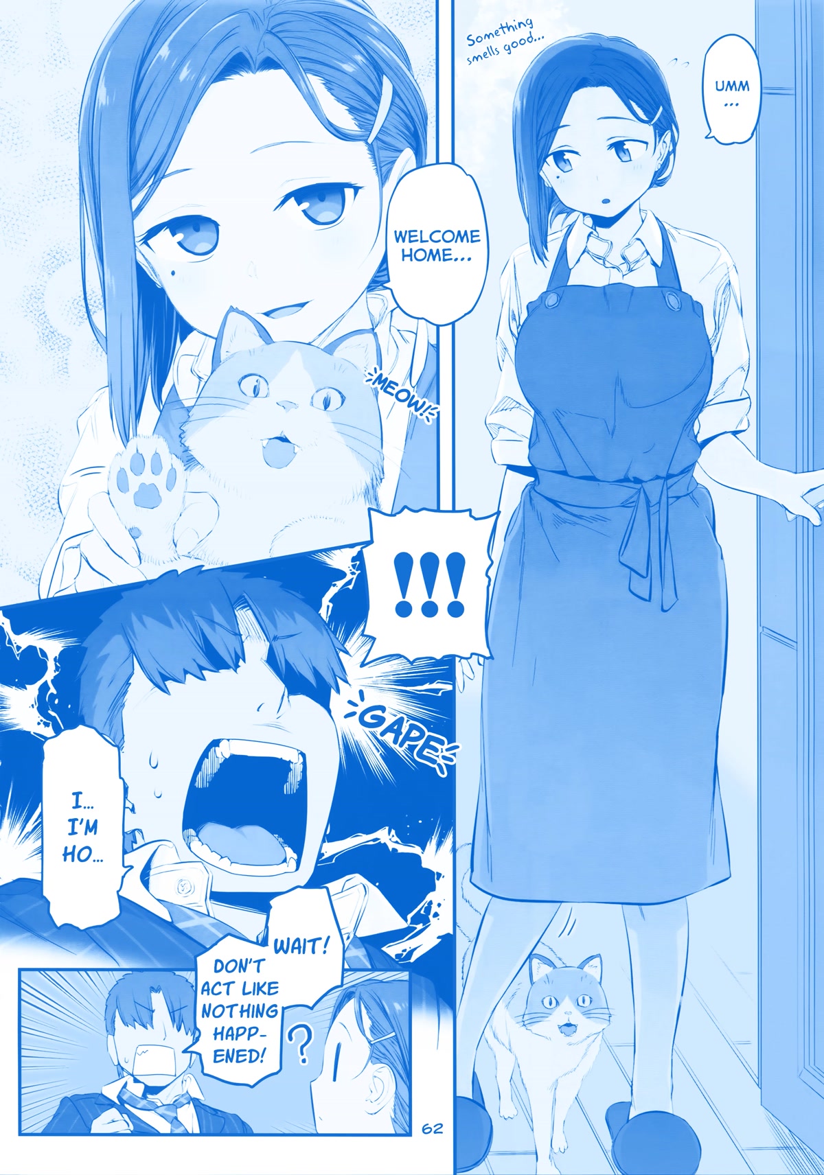 Getsuyoubi no Tawawa Chapter 30 page 10 - Chapter 30: Part IX - Manga: "Kouhai-chan and the Cat"