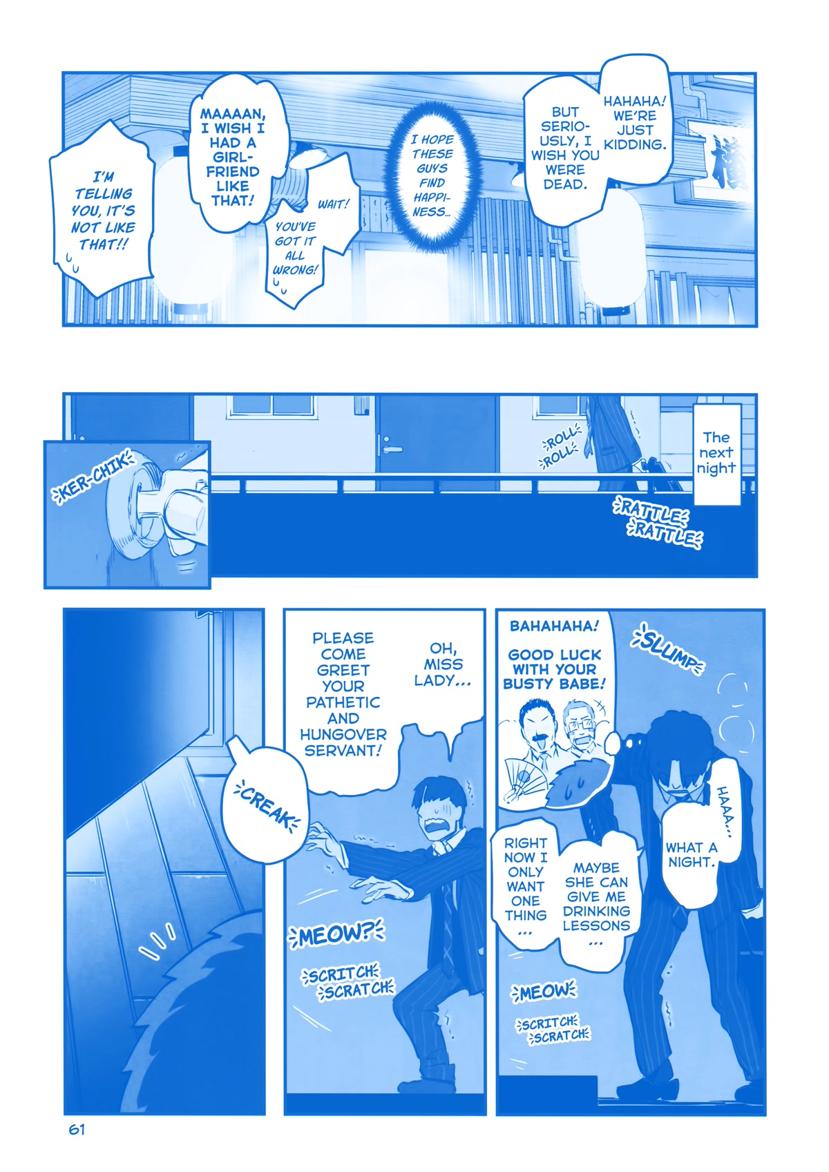 Getsuyoubi no Tawawa Chapter 30 page 9 - Chapter 30: Part IX - Manga: "Kouhai-chan and the Cat"