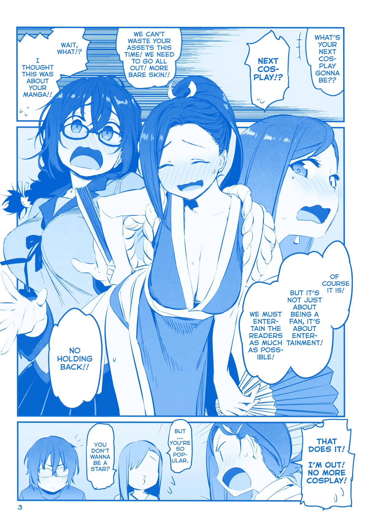 Getsuyoubi no Tawawa Chapter 31 page 3 - Chapter 31: Part IX: Bonus - Comiket 97 Special Edition