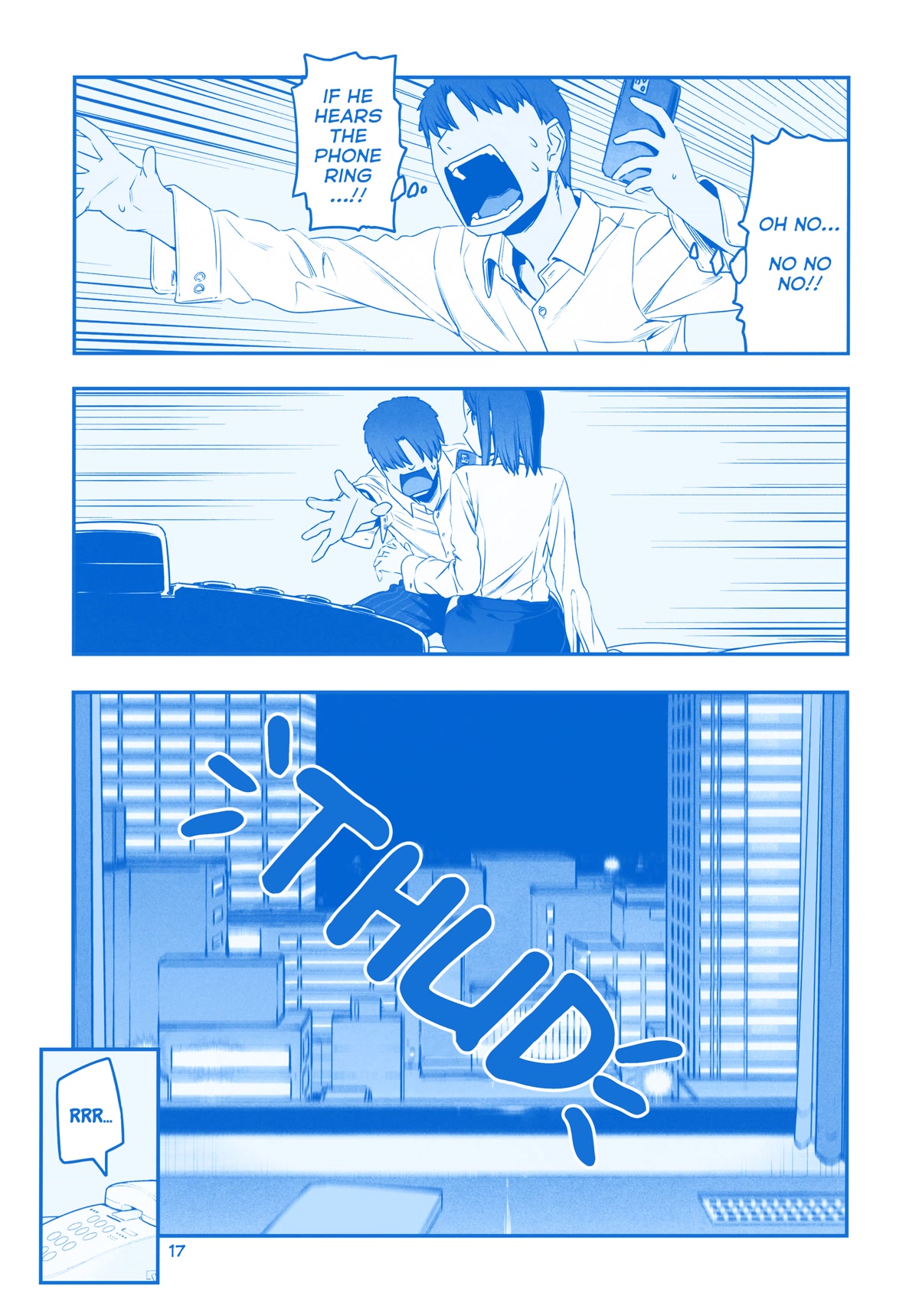 Getsuyoubi no Tawawa Chapter 32 page 16 - Chapter 32: Extra: Unpublished Story: "Business Trip Hotel" (Kouhai-chan)
