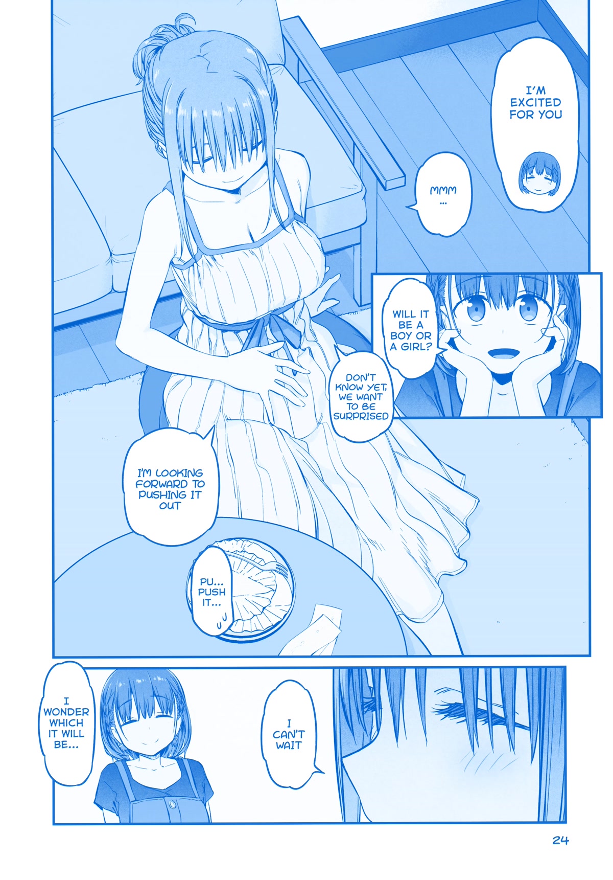 Getsuyoubi no Tawawa Chapter 33 page 3 - Chapter 33: Extra: Unpublished Story: "Newlywed Neighbors" (Ai-chan / Maegami)