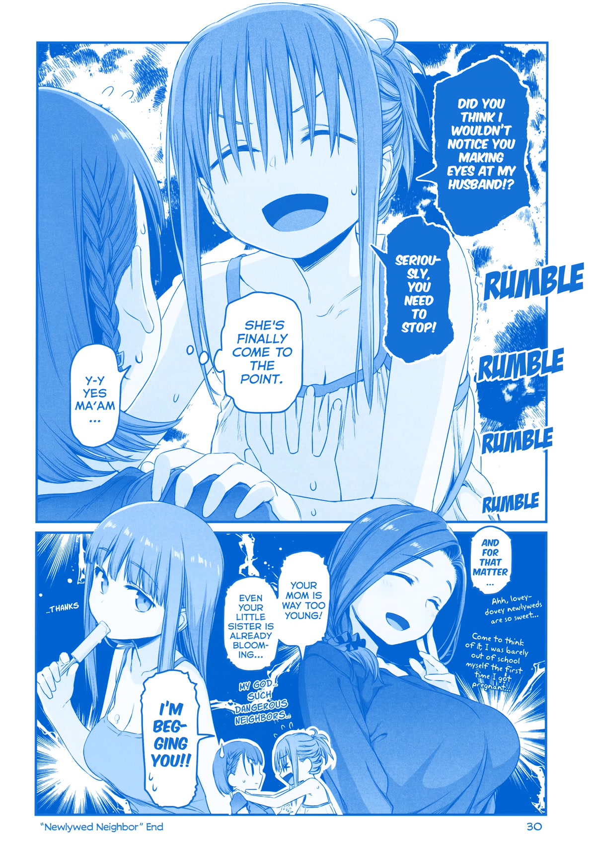 Getsuyoubi no Tawawa Chapter 33 page 9 - Chapter 33: Extra: Unpublished Story: "Newlywed Neighbors" (Ai-chan / Maegami)