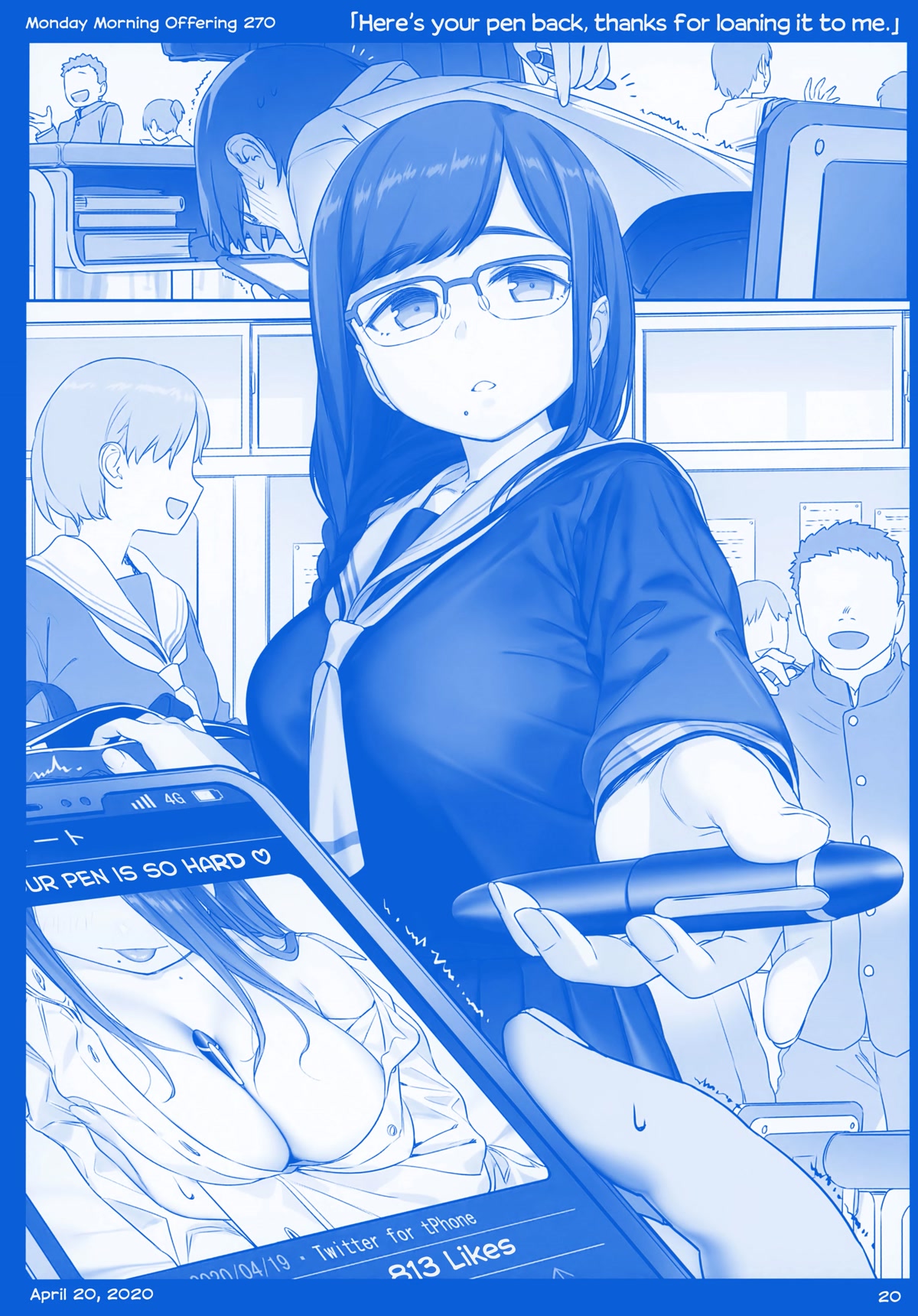 Getsuyoubi no Tawawa Chapter 36 page 20 - Chapter 36: Part X: Monday Morning Offerings (255-306)