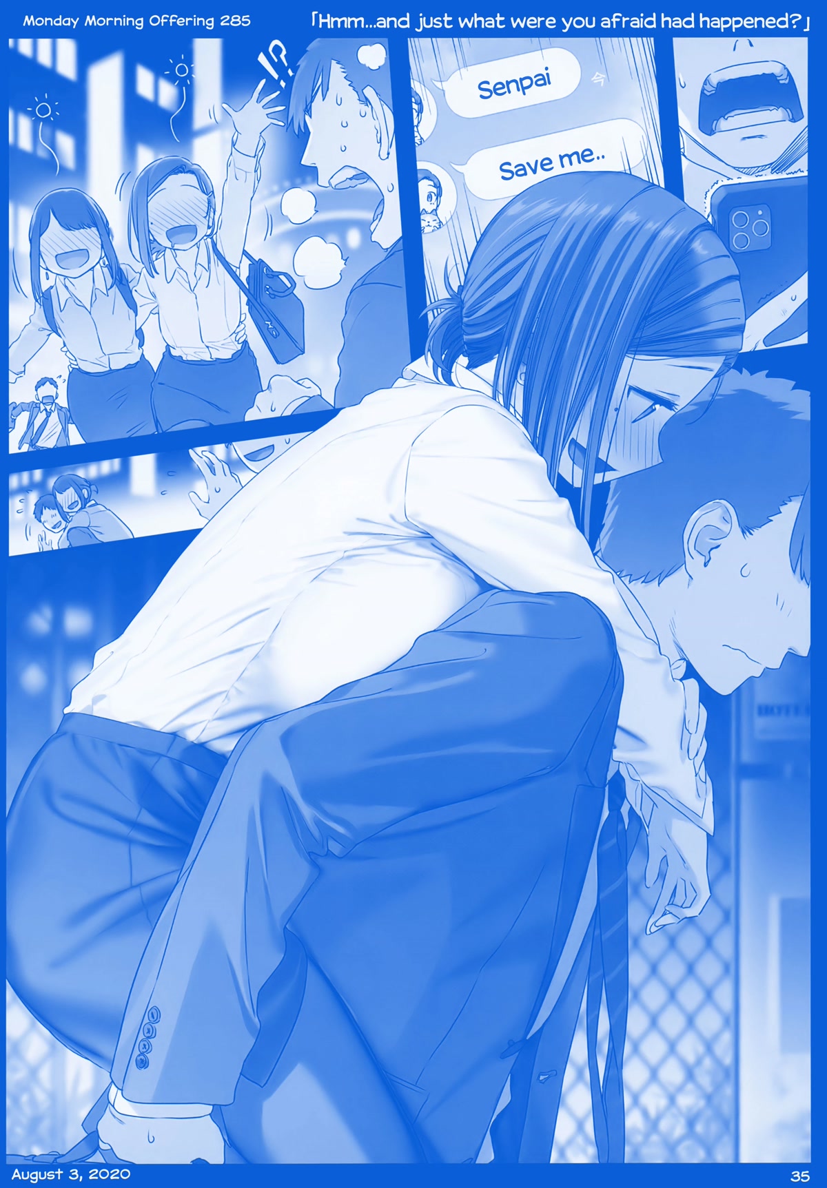 Getsuyoubi no Tawawa Chapter 36 page 35 - Chapter 36: Part X: Monday Morning Offerings (255-306)