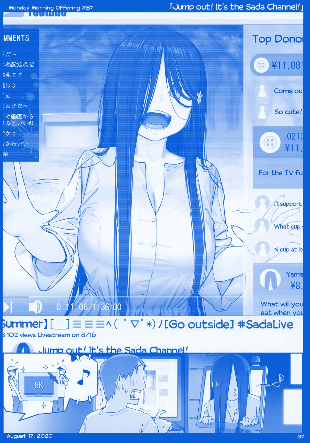 Getsuyoubi no Tawawa Chapter 36 page 37 - Chapter 36: Part X: Monday Morning Offerings (255-306)