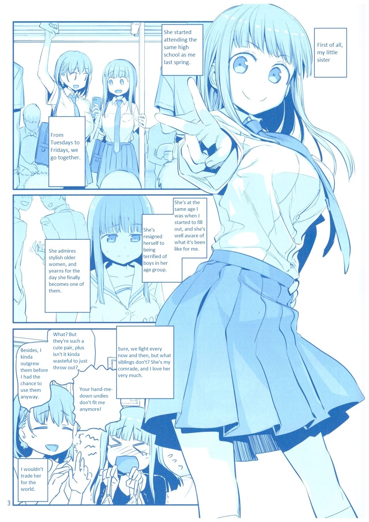 Getsuyoubi no Tawawa Chapter 6.5 page 3 - Chapter 6.5: Getsuyoubi no Tawawa Sono VI + α