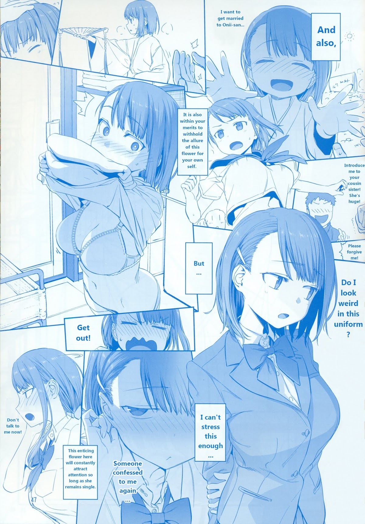 Getsuyoubi no Tawawa Chapter 7 page 47 - Chapter 7: Getsuyoubi no Tawawa Sono VII