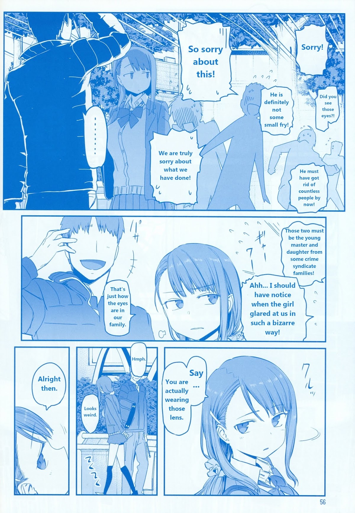 Getsuyoubi no Tawawa Chapter 7 page 56 - Chapter 7: Getsuyoubi no Tawawa Sono VII