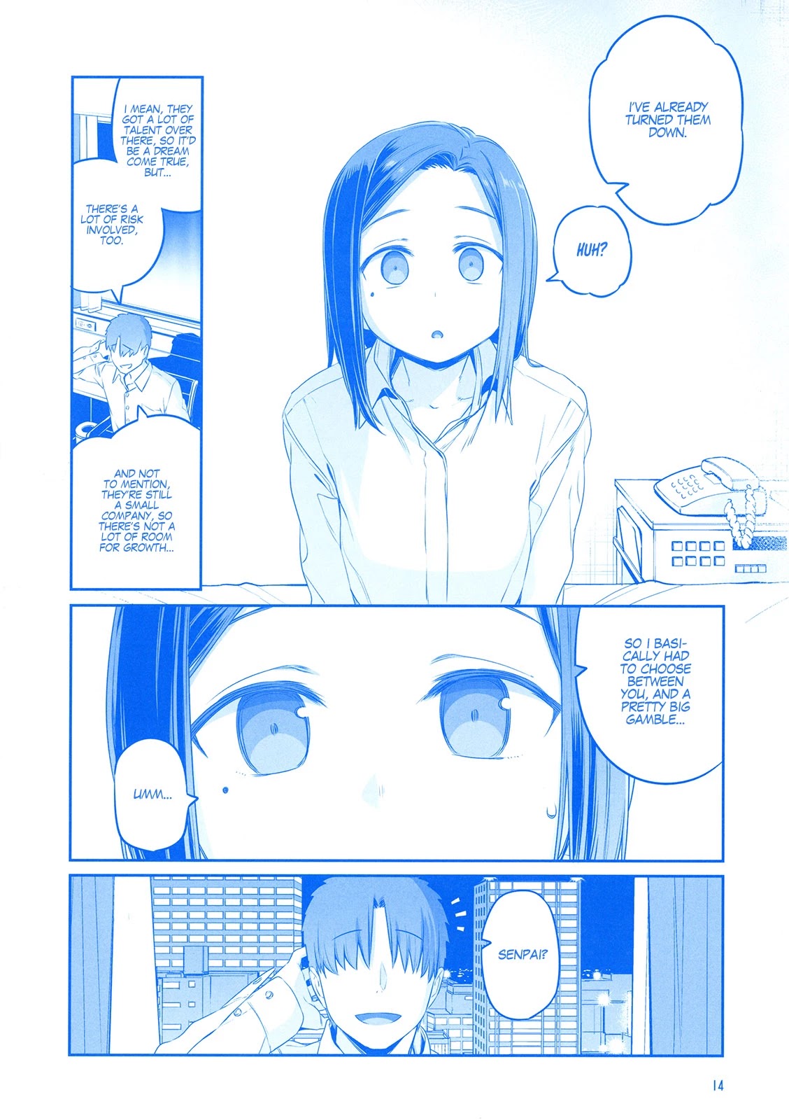 Getsuyoubi no Tawawa Chapter 9.91 page 12 - Chapter 9.91: Getsuyobi No Tawawa Extra - Hotel Business Trip