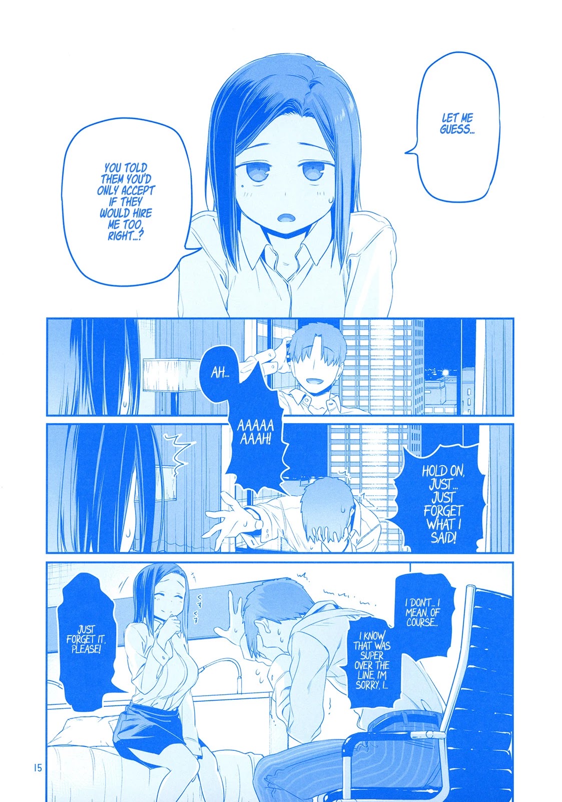 Getsuyoubi no Tawawa Chapter 9.91 page 13 - Chapter 9.91: Getsuyobi No Tawawa Extra - Hotel Business Trip