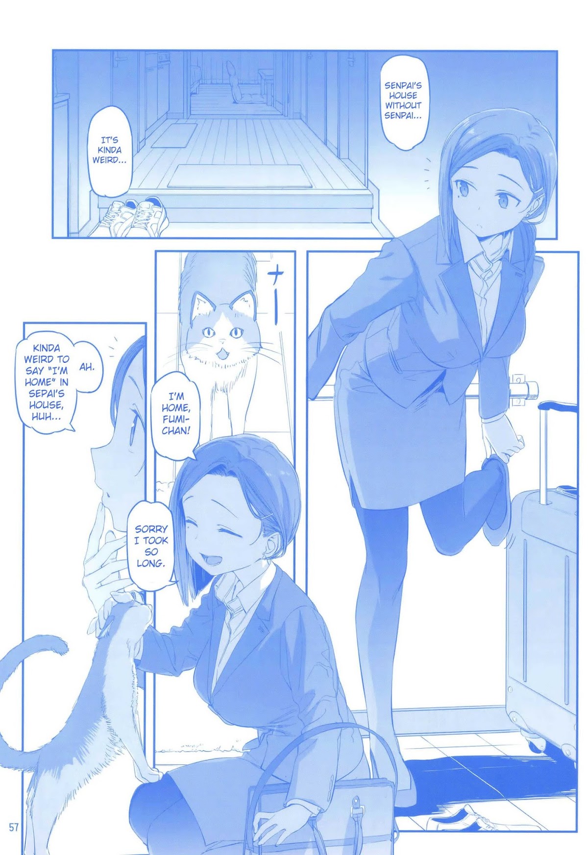 Getsuyoubi no Tawawa Chapter 9 page 56 - Chapter 9: Getsuyoubi no Tawawa Sono IX