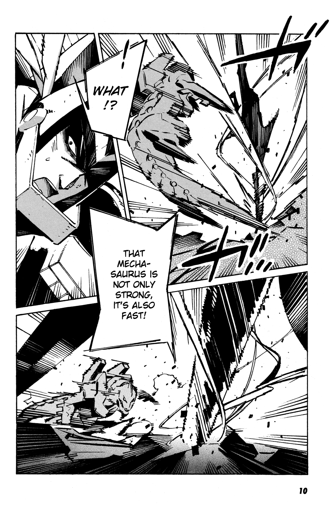 Getter Robo Anthology - Shinka no Ishi Chapter 1.2 page 11 - Chapter 1 v2 : The Final Ten Seconds of Space by Shimizu Eiichi × Shimoguchi Tomoh...