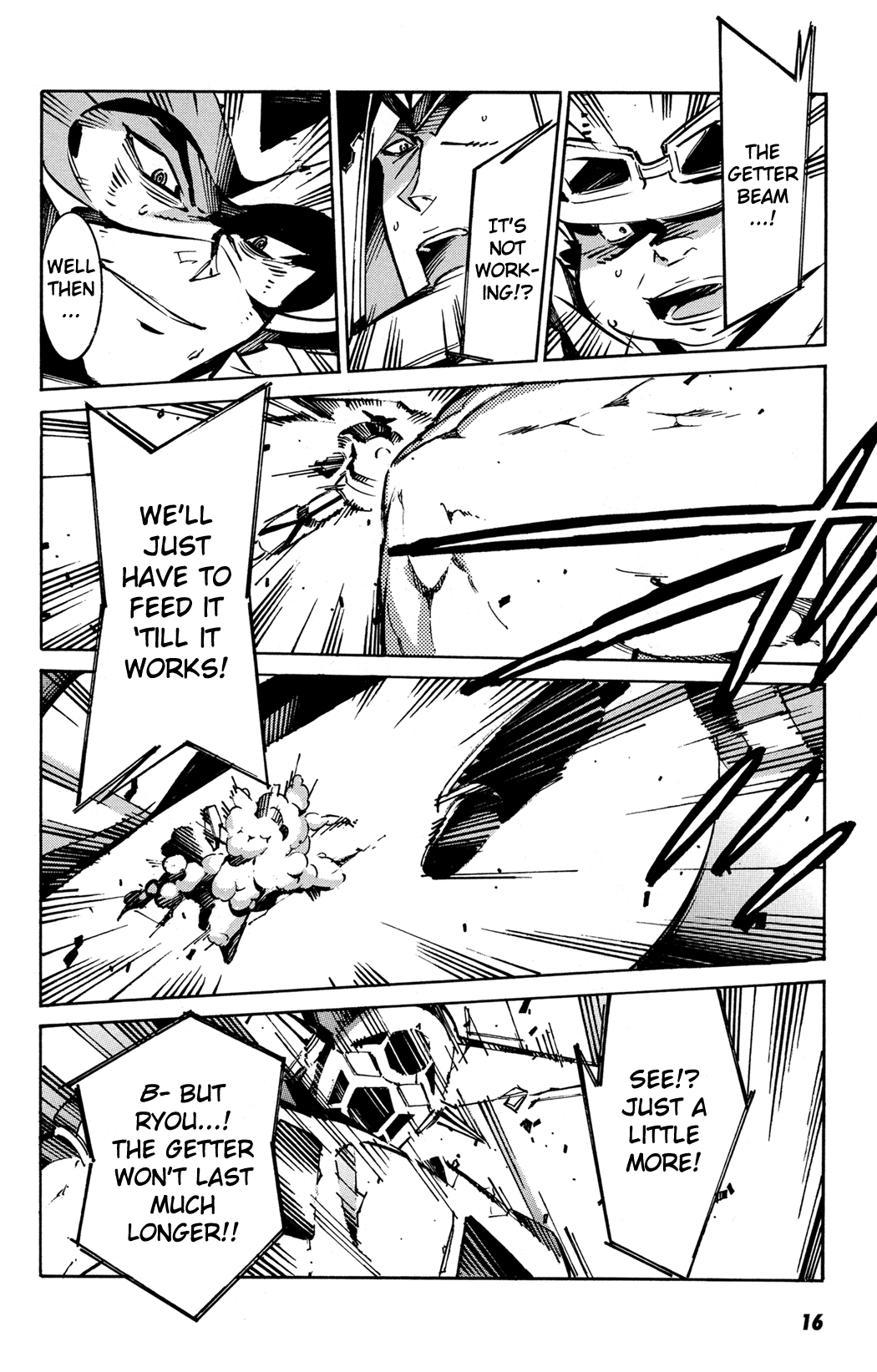 Getter Robo Anthology - Shinka no Ishi Chapter 1.2 page 17 - Chapter 1 v2 : The Final Ten Seconds of Space by Shimizu Eiichi × Shimoguchi Tomoh...