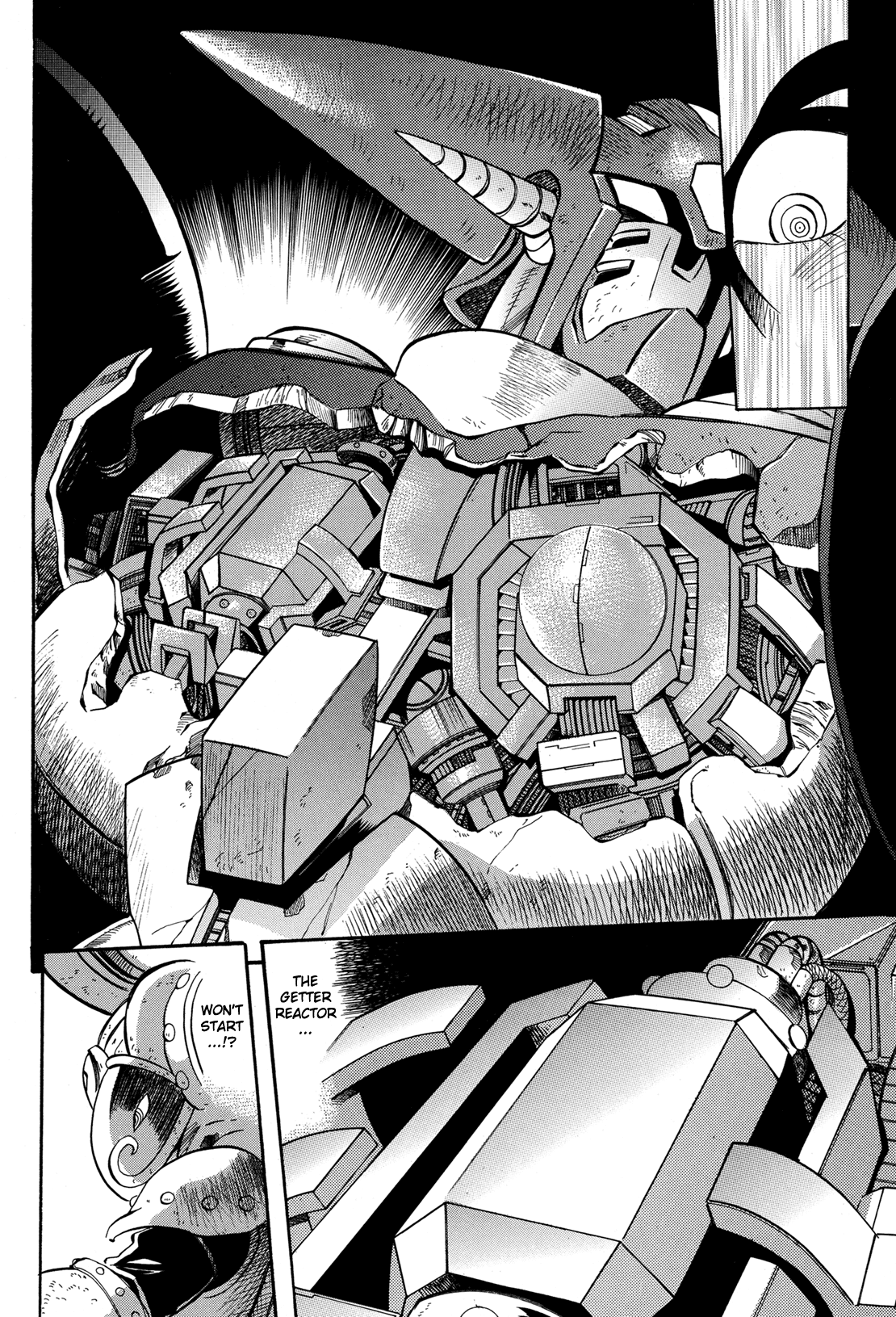 Getter Robo Anthology - Shinka no Ishi Chapter 2.2 page 11 - Chapter 2 v2 : Final Destination by Tsushima Naoto