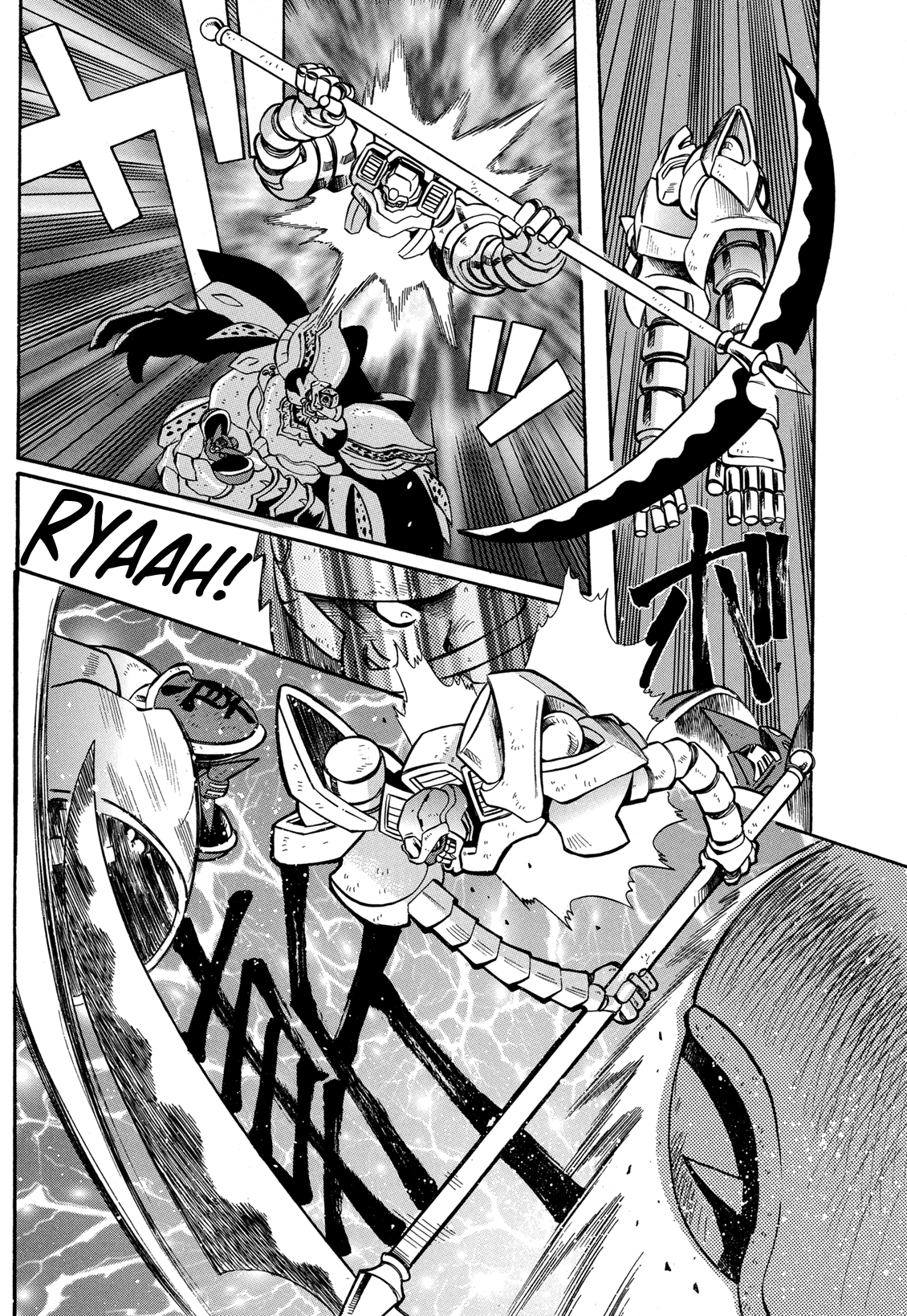 Getter Robo Anthology - Shinka no Ishi Chapter 2.2 page 13 - Chapter 2 v2 : Final Destination by Tsushima Naoto
