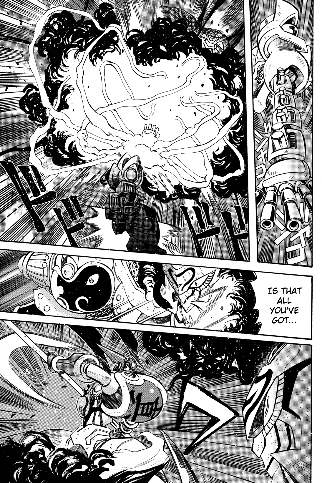 Getter Robo Anthology - Shinka no Ishi Chapter 2.2 page 14 - Chapter 2 v2 : Final Destination by Tsushima Naoto