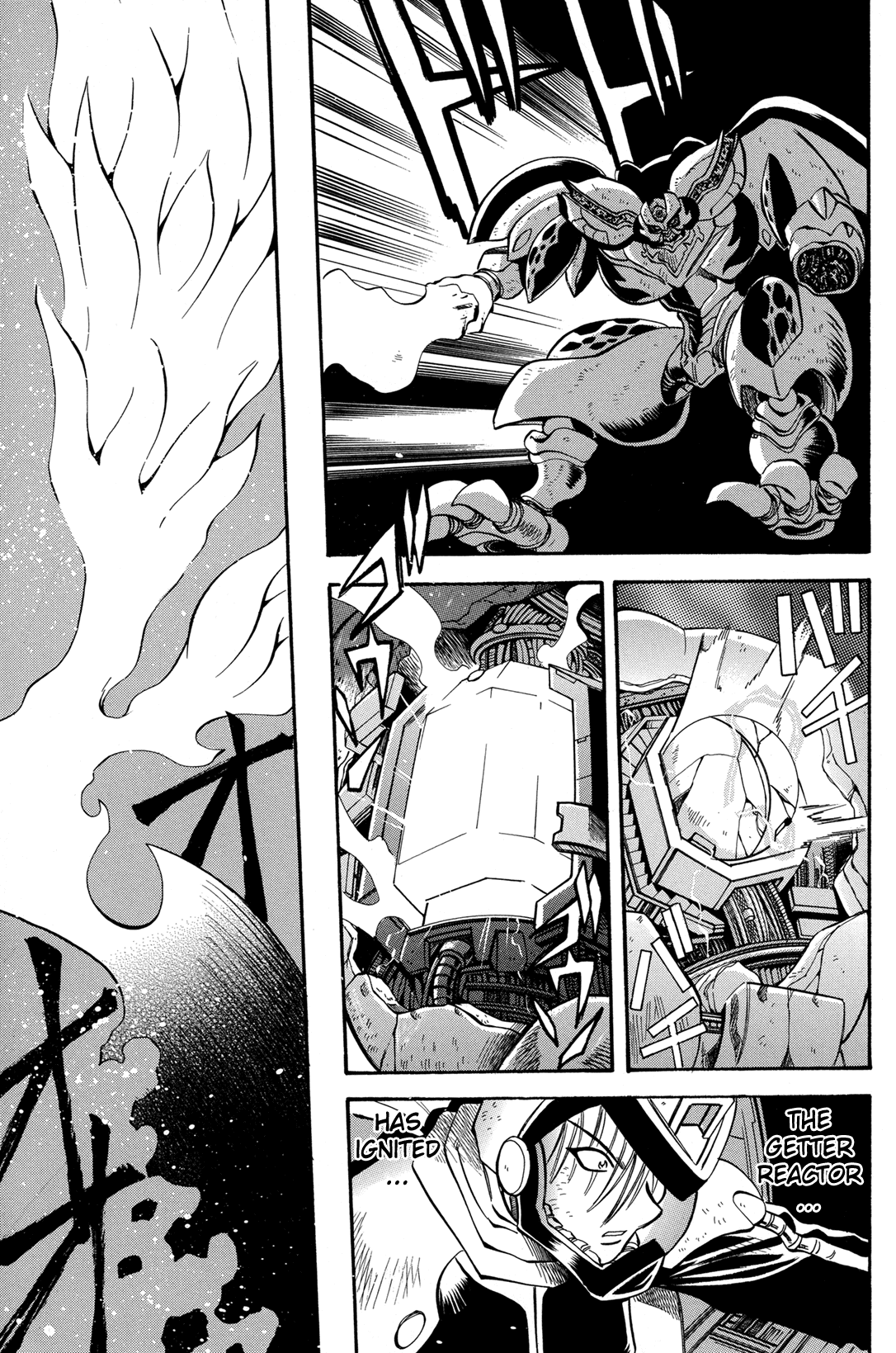 Getter Robo Anthology - Shinka no Ishi Chapter 2.2 page 25 - Chapter 2 v2 : Final Destination by Tsushima Naoto