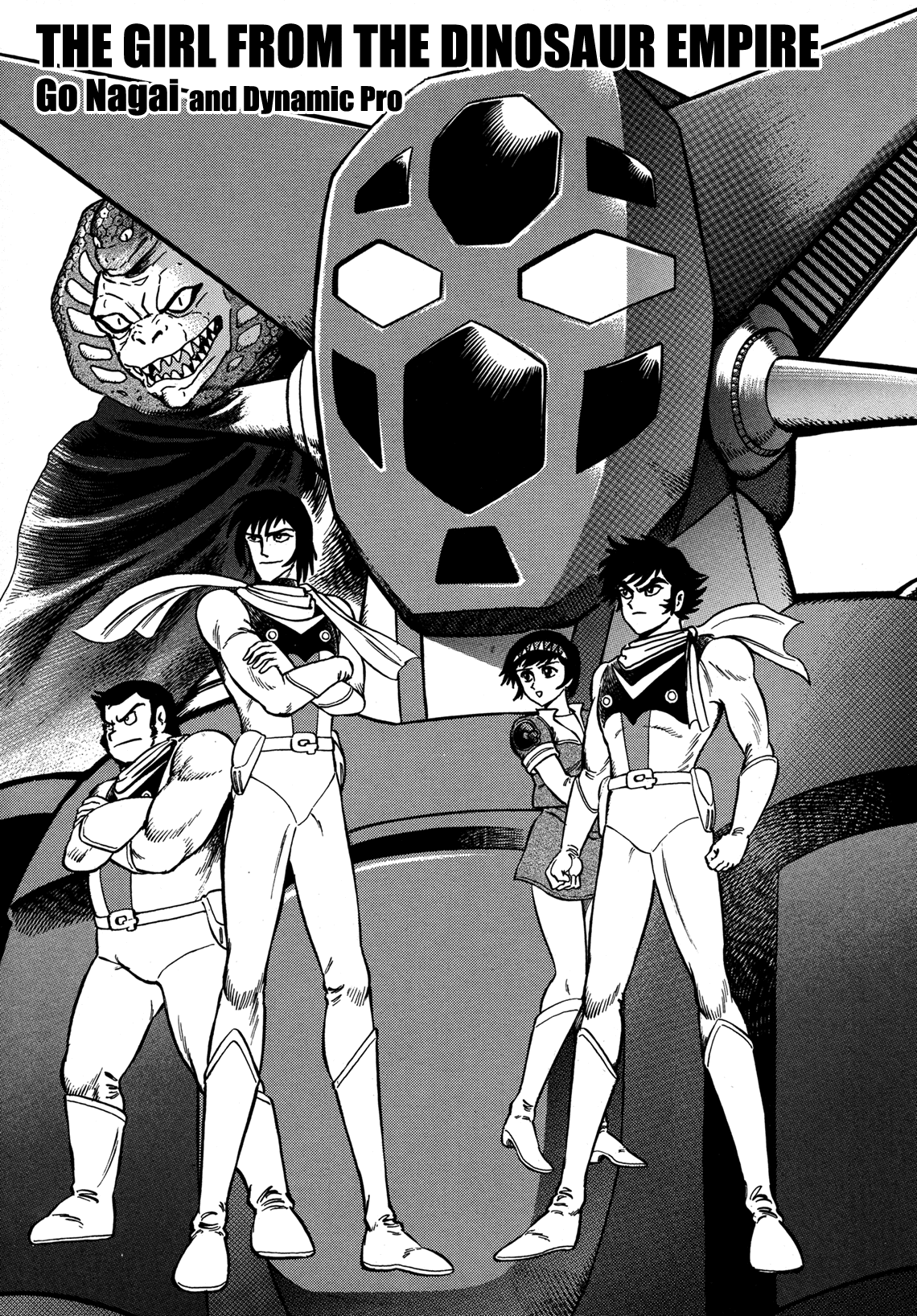 Getter Robo Anthology - Shinka no Ishi Chapter 3.2 page 1 - Chapter 3 v2 : The Girl from the Dinosaur Empire by Nagai Go & Dynamic Pro