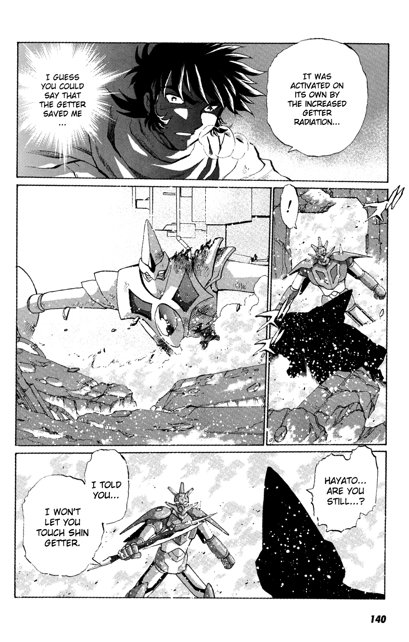 Getter Robo Anthology - Shinka no Ishi Chapter 5.2 page 11 - Chapter 5 v2 : God and Dragon by Fujihara Masayuki