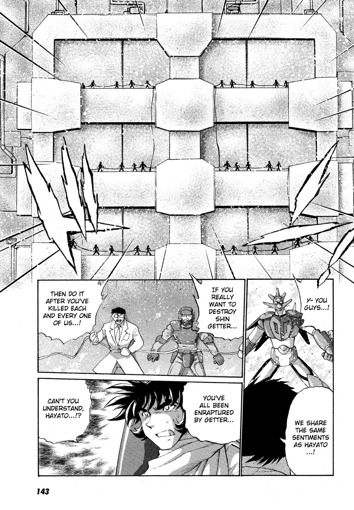 Getter Robo Anthology - Shinka no Ishi Chapter 5.2 page 14 - Chapter 5 v2 : God and Dragon by Fujihara Masayuki