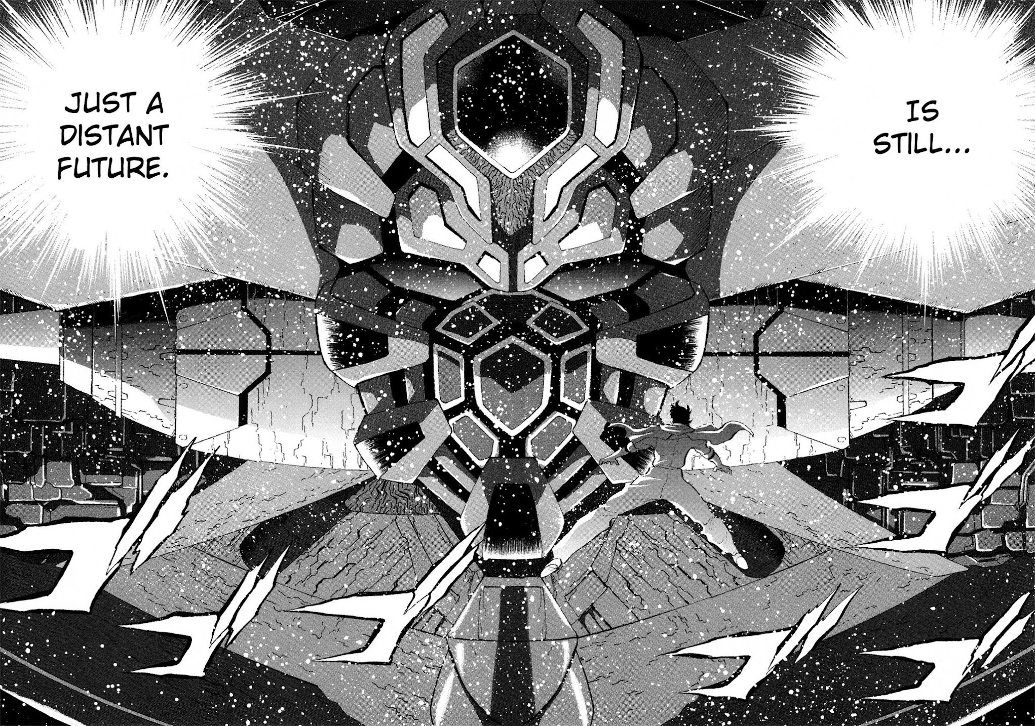 Getter Robo Anthology - Shinka no Ishi Chapter 5.2 page 17 - Chapter 5 v2 : God and Dragon by Fujihara Masayuki