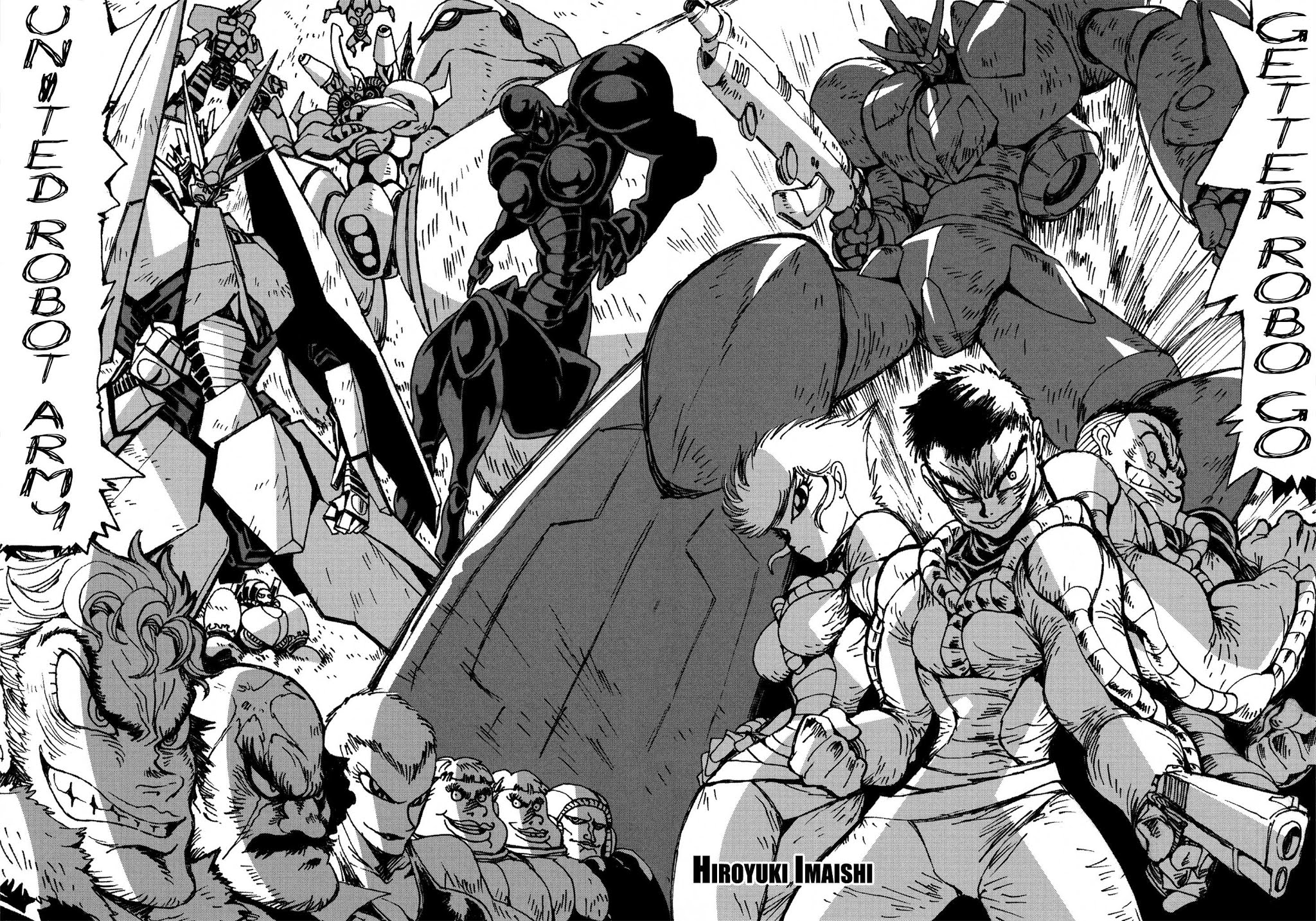 Getter Robo Anthology - Shinka no Ishi Chapter 6.2 page 2 - Chapter 6 v2 : Getter Robo Go - United Robot Army by Imaishi Hiroyuki [End]