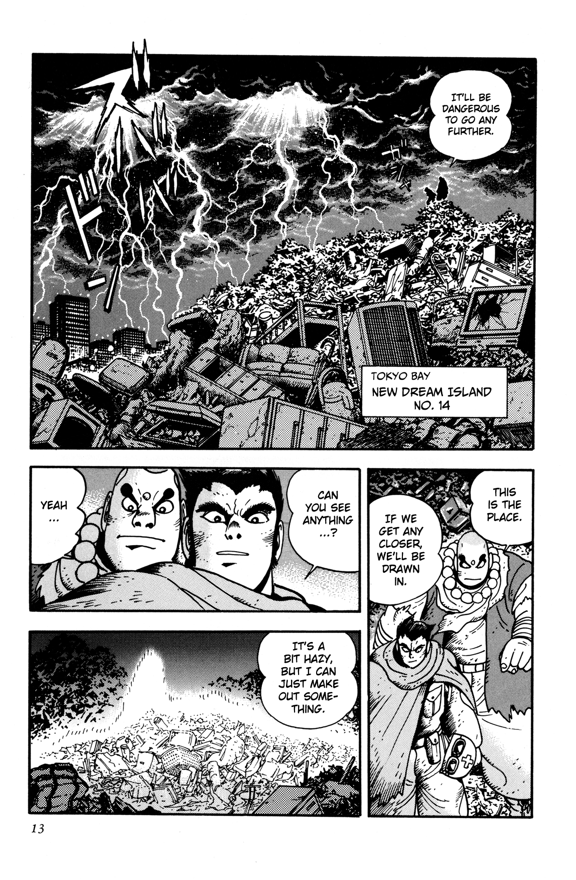 Getter Robo Arc Chapter 1.2 page 13 - Chapter 1 v2 : The Sky Demon