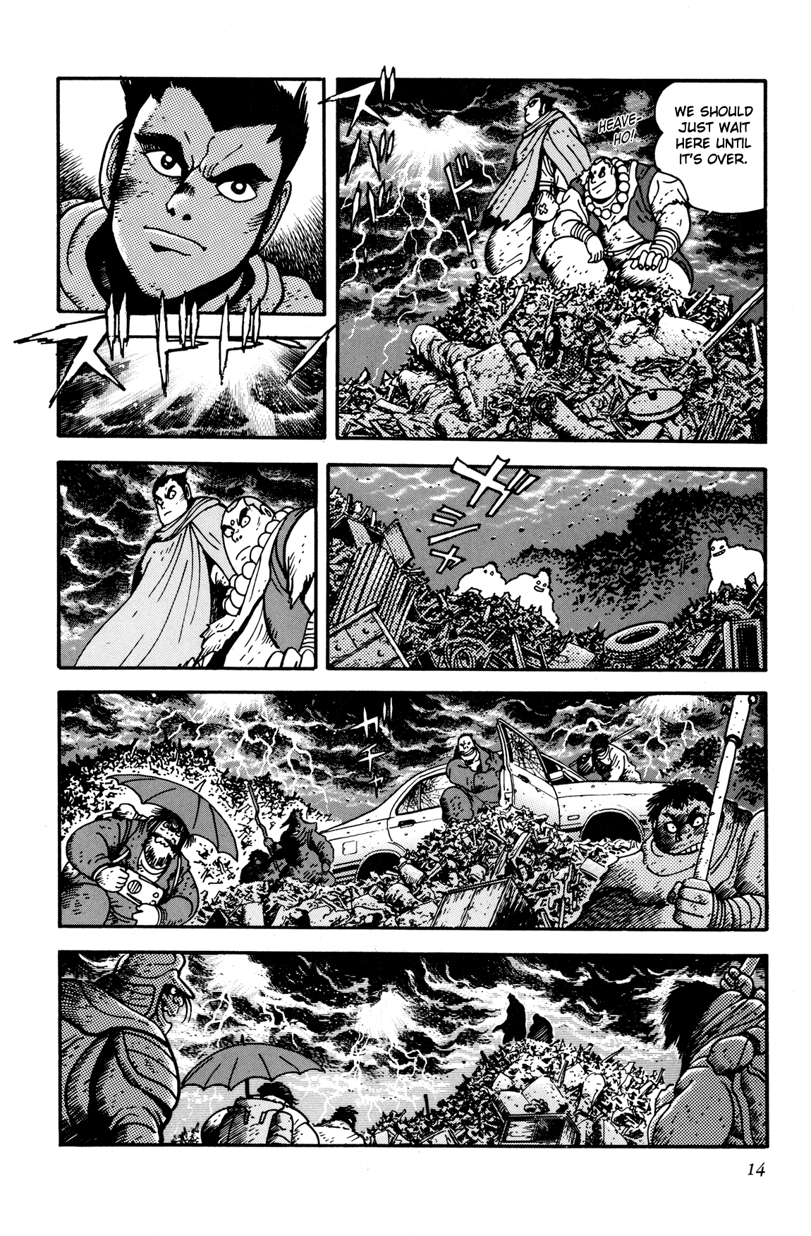 Getter Robo Arc Chapter 1.2 page 14 - Chapter 1 v2 : The Sky Demon