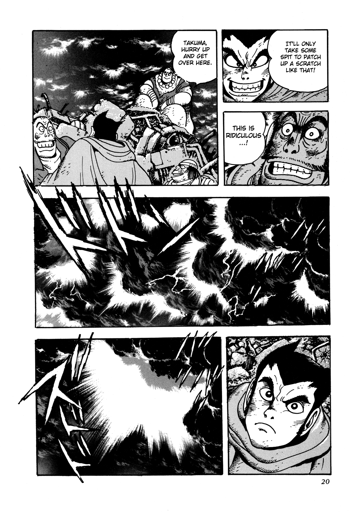 Getter Robo Arc Chapter 1.2 page 20 - Chapter 1 v2 : The Sky Demon