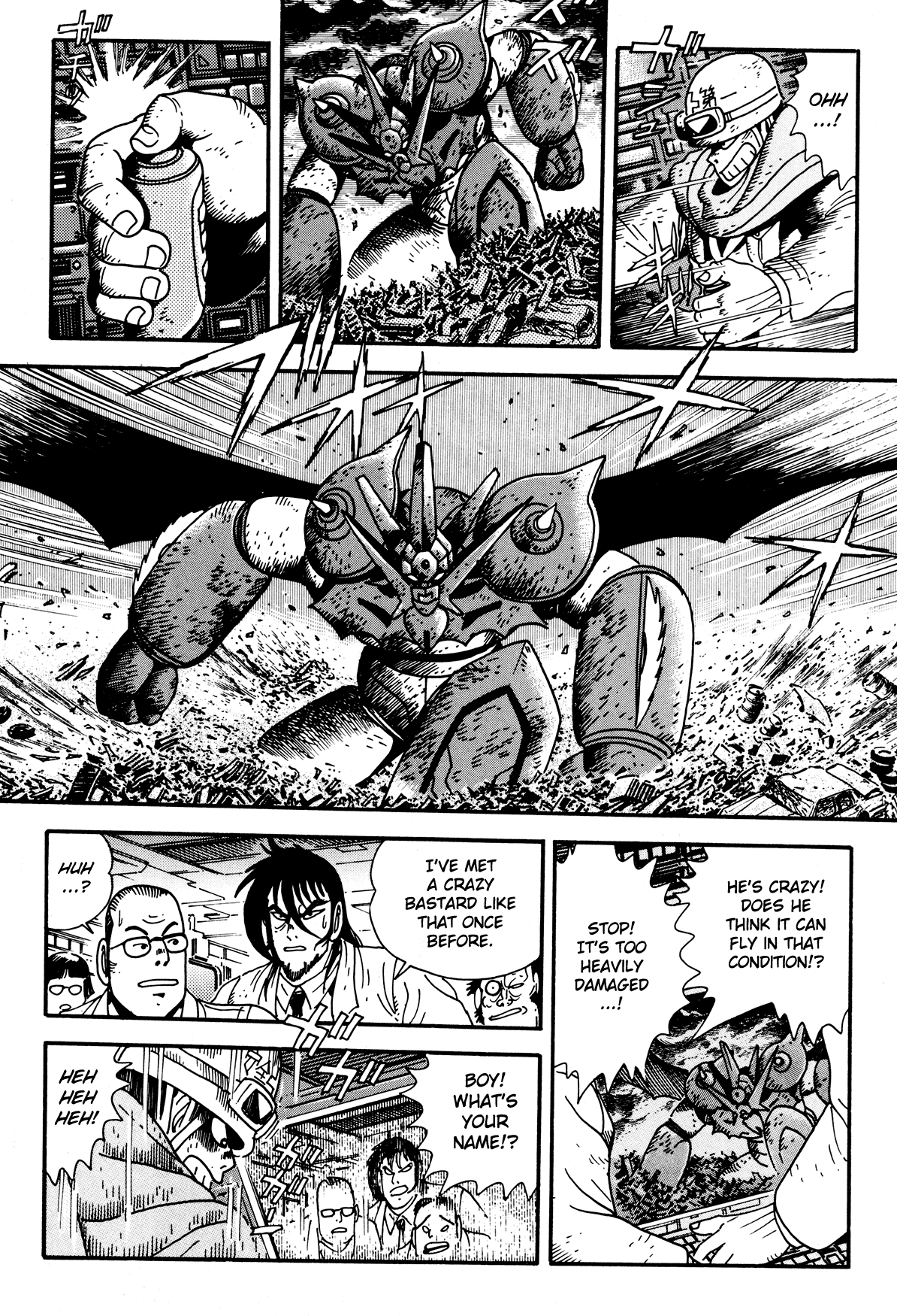 Getter Robo Arc Chapter 1.2 page 34 - Chapter 1 v2 : The Sky Demon
