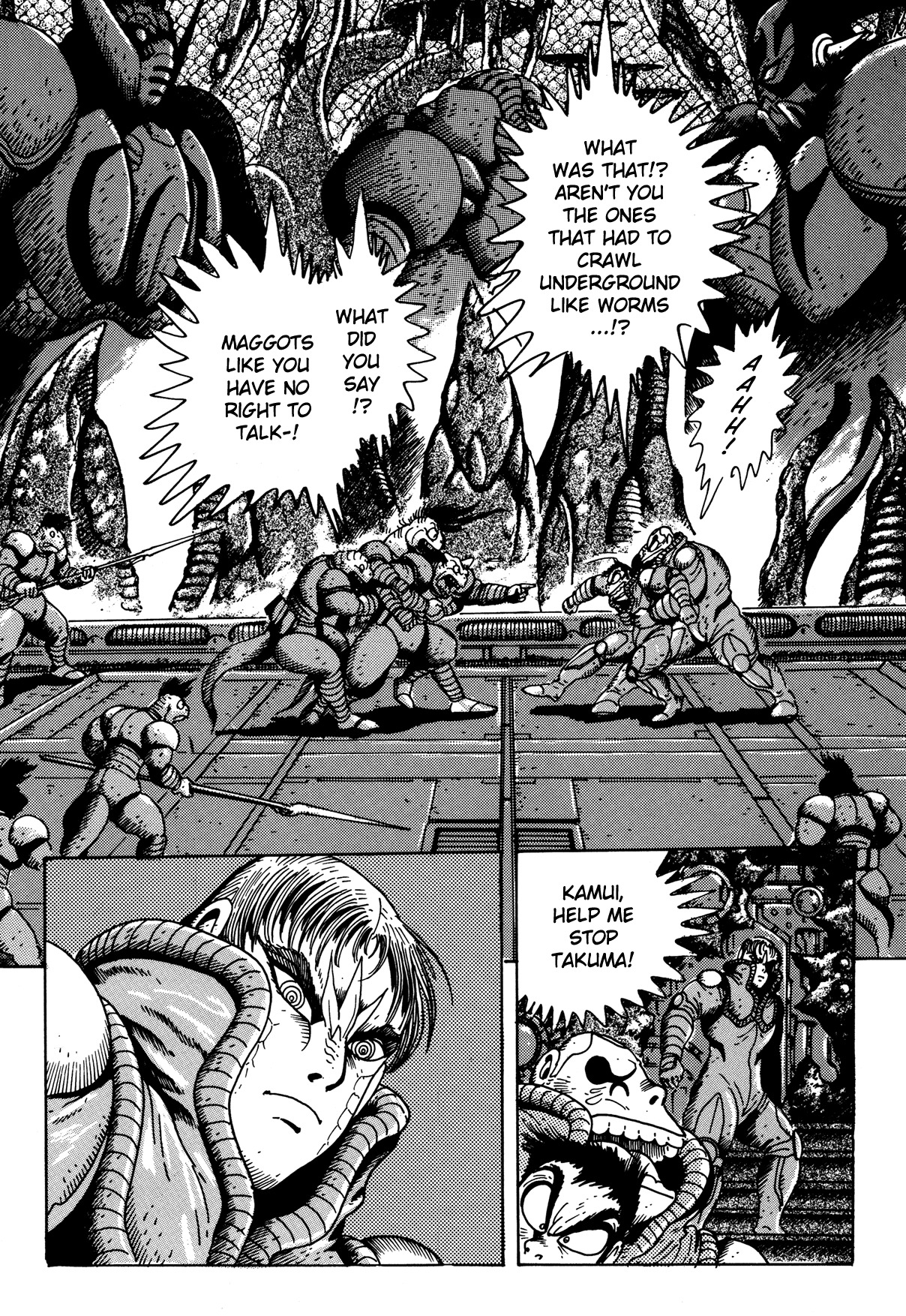 Getter Robo Arc Chapter 10.2 page 11 - Chapter 10 v2 : Dragon Blood, Human Heart