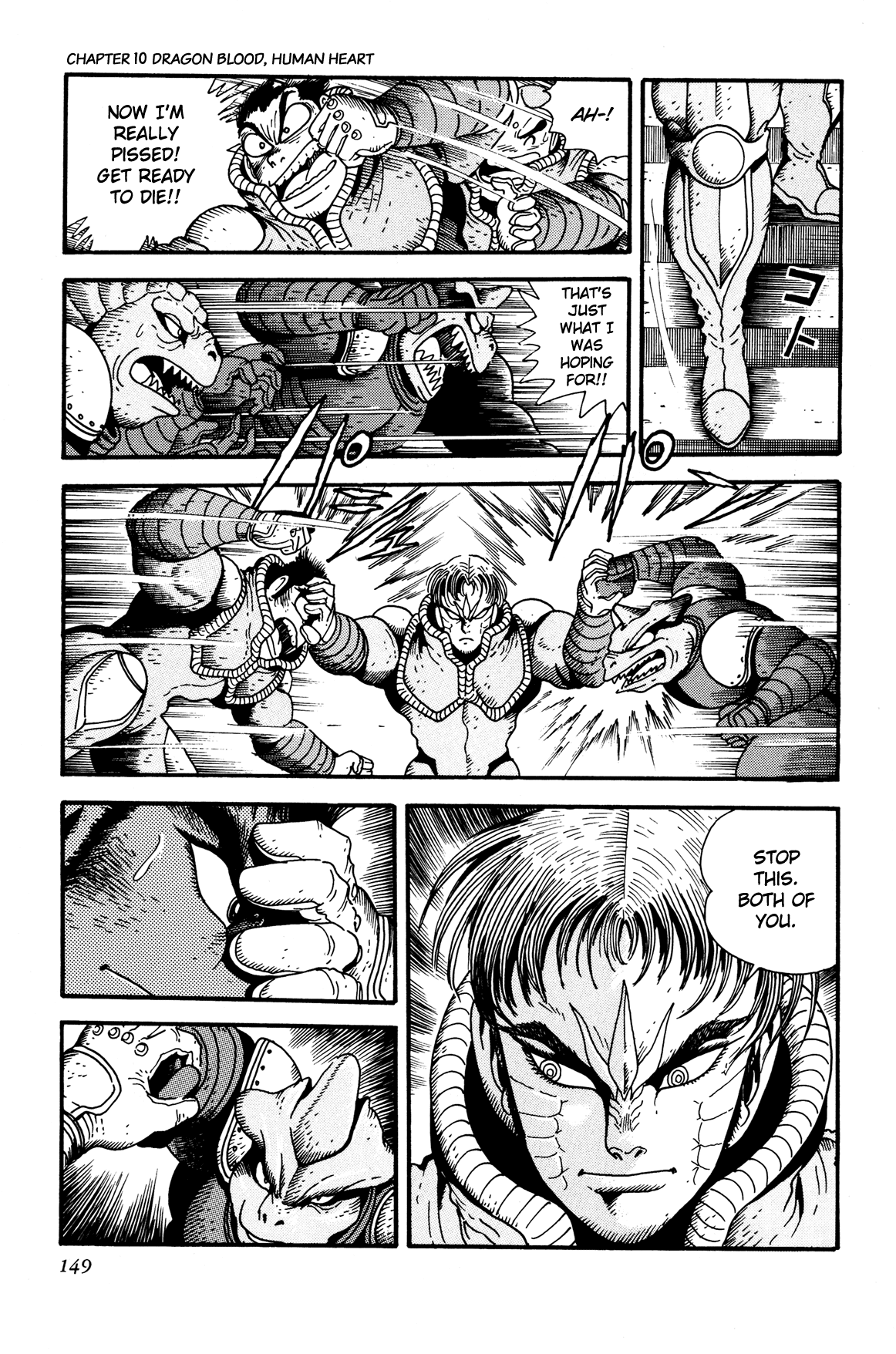 Getter Robo Arc Chapter 10.2 page 12 - Chapter 10 v2 : Dragon Blood, Human Heart