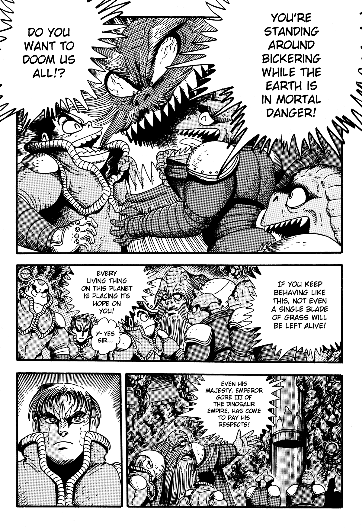 Getter Robo Arc Chapter 10.2 page 16 - Chapter 10 v2 : Dragon Blood, Human Heart