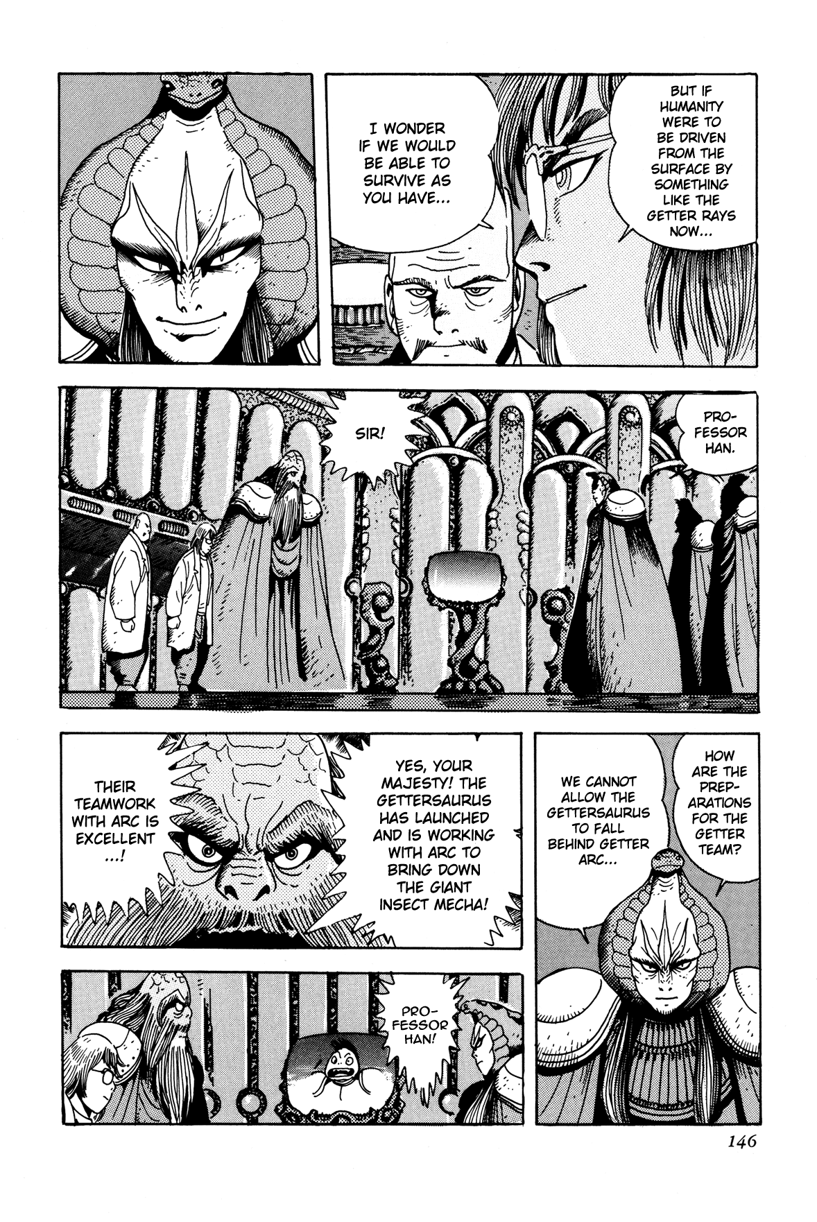 Getter Robo Arc Chapter 10.2 page 9 - Chapter 10 v2 : Dragon Blood, Human Heart