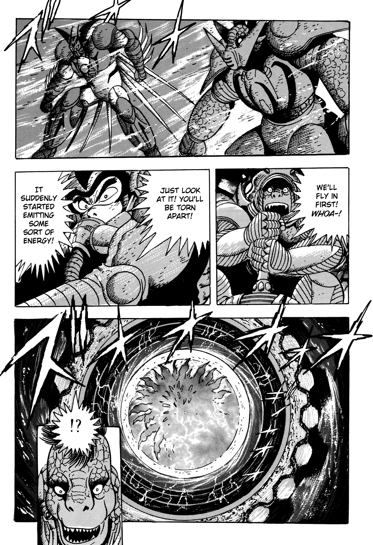 Getter Robo Arc Chapter 11.2 page 12 - Chapter 11 v2 : Charge!!