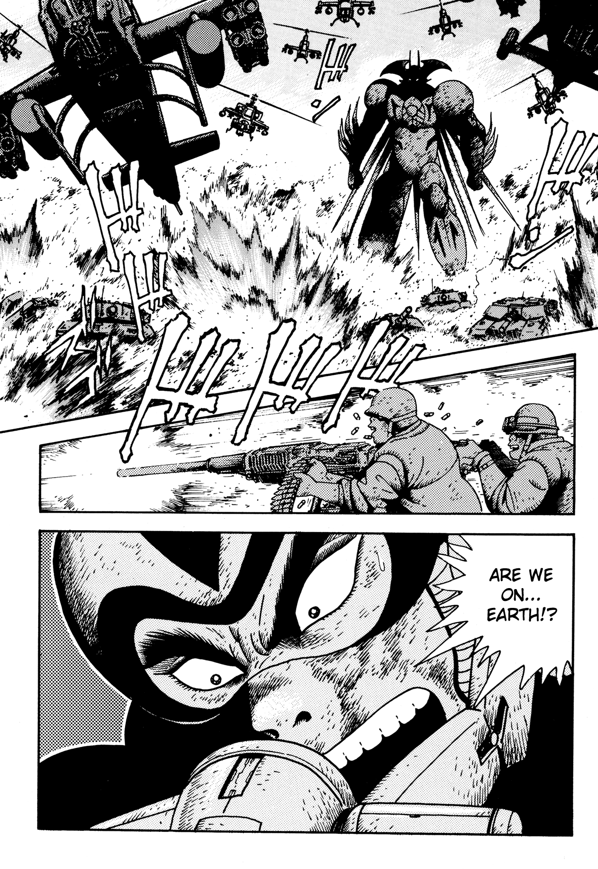 Getter Robo Arc Chapter 11.2 page 37 - Chapter 11 v2 : Charge!!