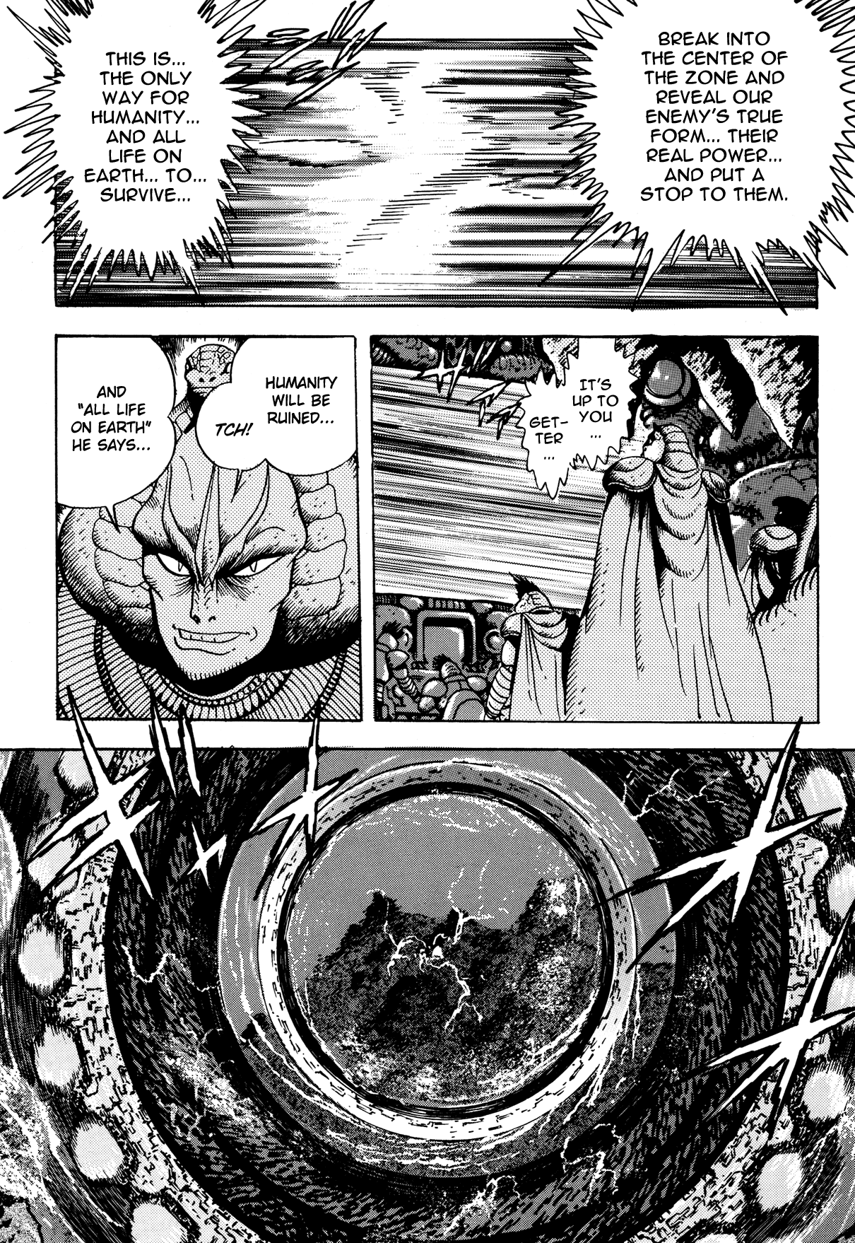 Getter Robo Arc Chapter 11.2 page 7 - Chapter 11 v2 : Charge!!