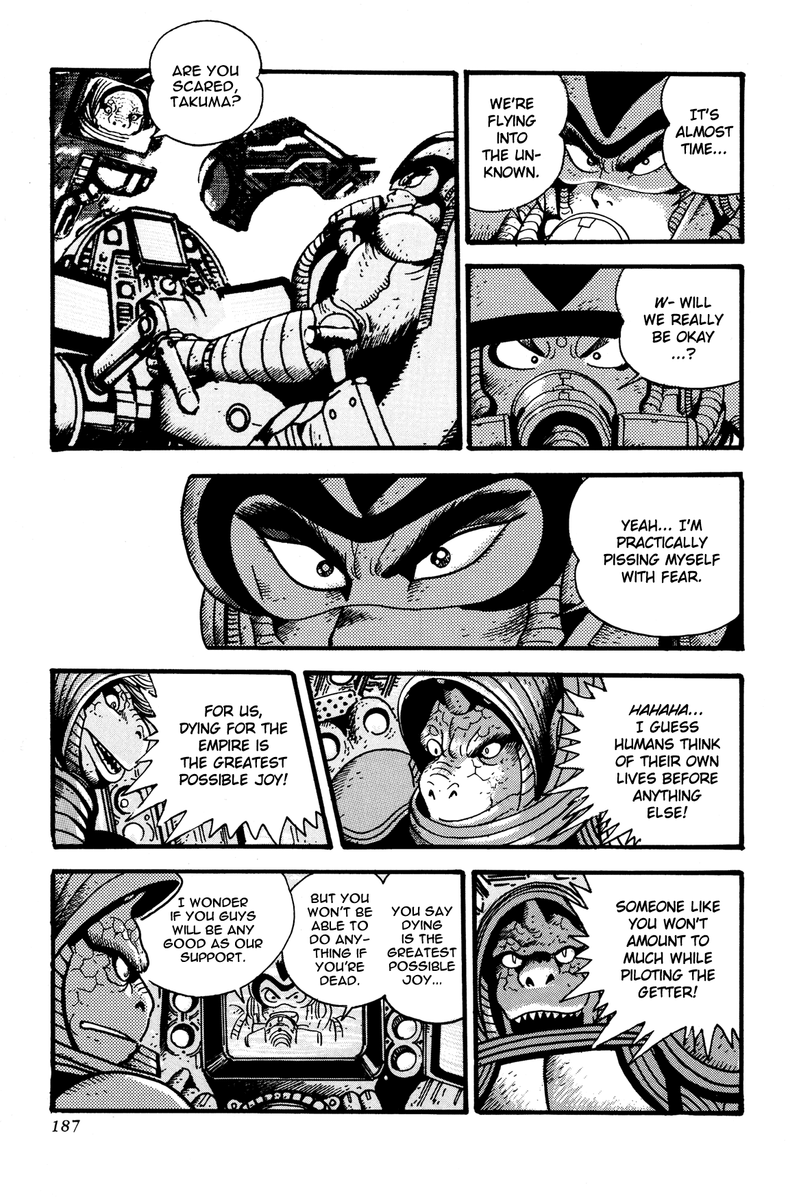 Getter Robo Arc Chapter 11.2 page 8 - Chapter 11 v2 : Charge!!