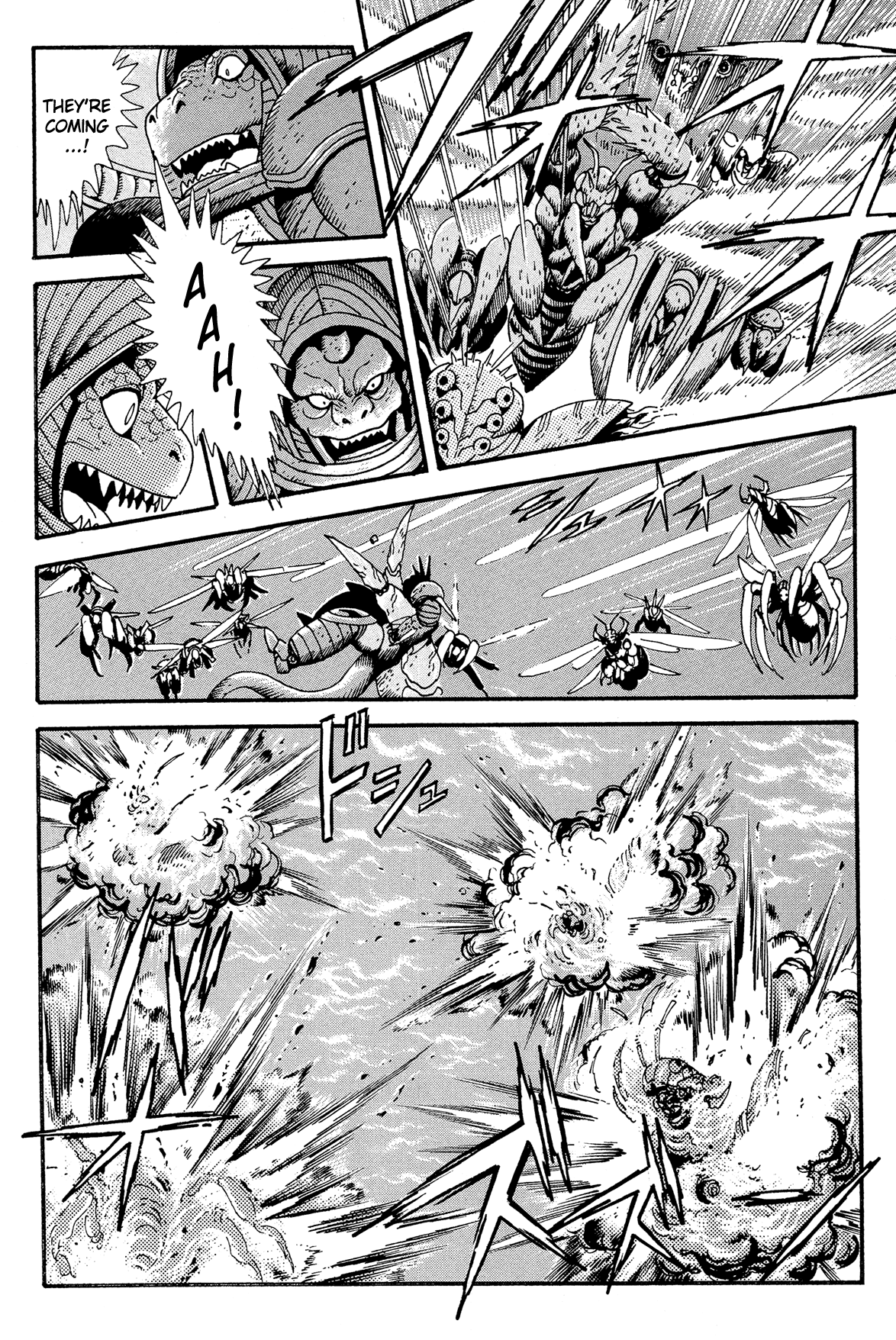 Getter Robo Arc Chapter 12.2 page 10 - Chapter 12 v2 : The Alien "Holy War"