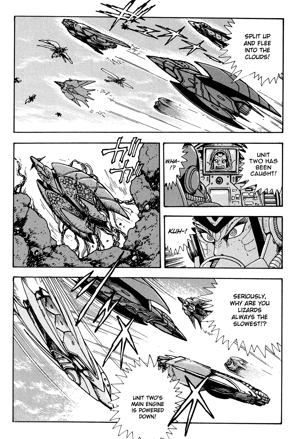 Getter Robo Arc Chapter 12.2 page 16 - Chapter 12 v2 : The Alien "Holy War"