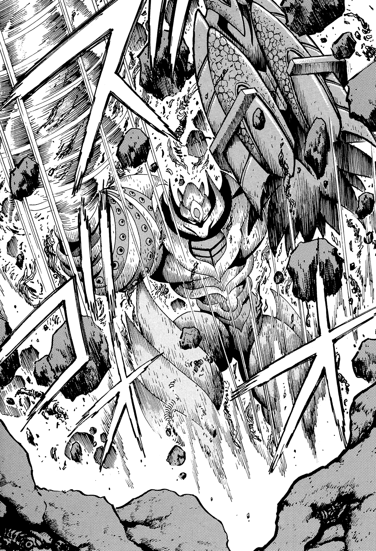 Getter Robo Arc Chapter 12.2 page 19 - Chapter 12 v2 : The Alien "Holy War"