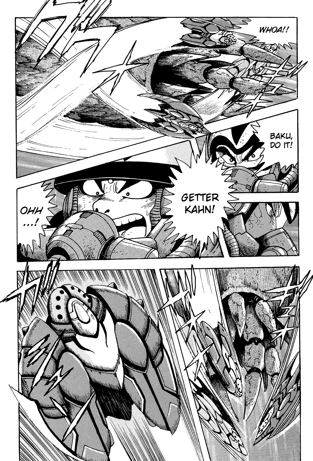 Getter Robo Arc Chapter 12.2 page 22 - Chapter 12 v2 : The Alien "Holy War"