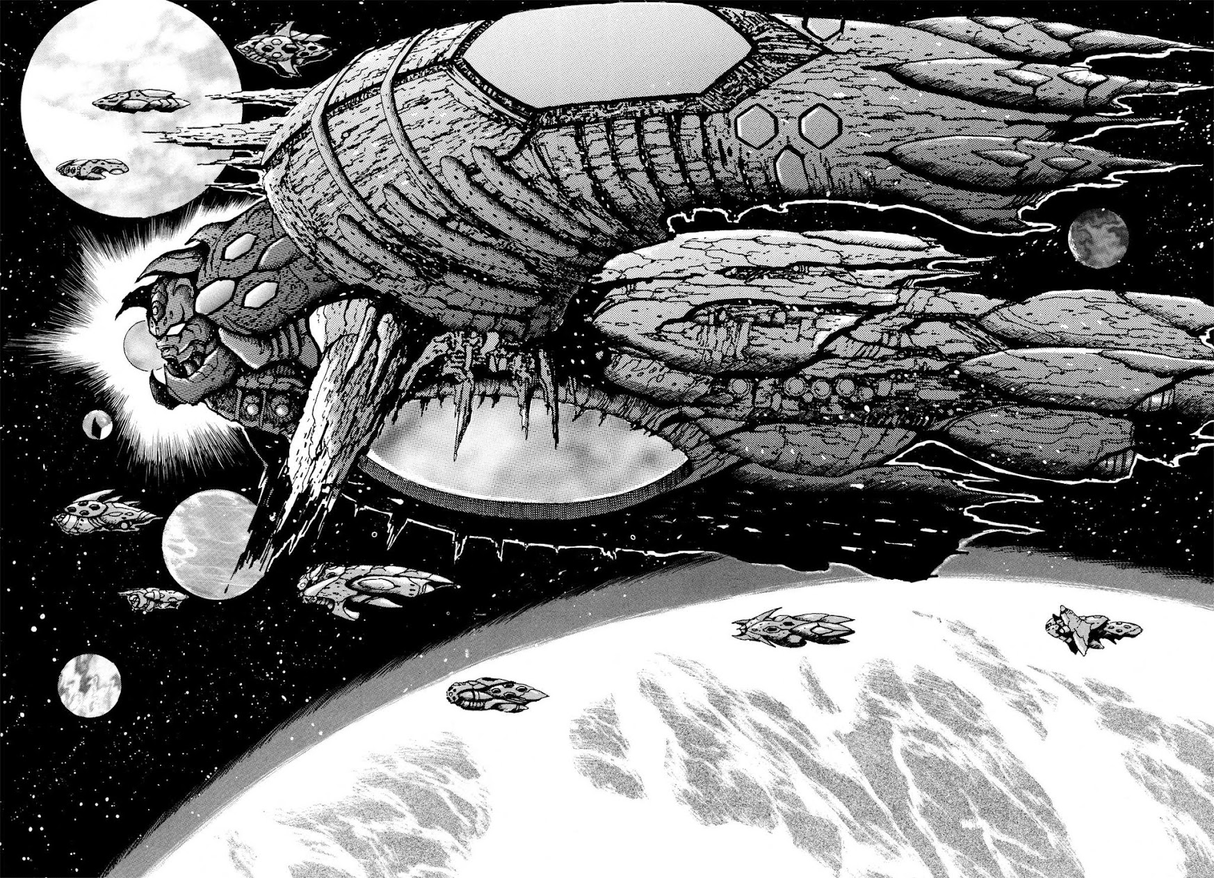 Getter Robo Arc Chapter 12.2 page 3 - Chapter 12 v2 : The Alien "Holy War"