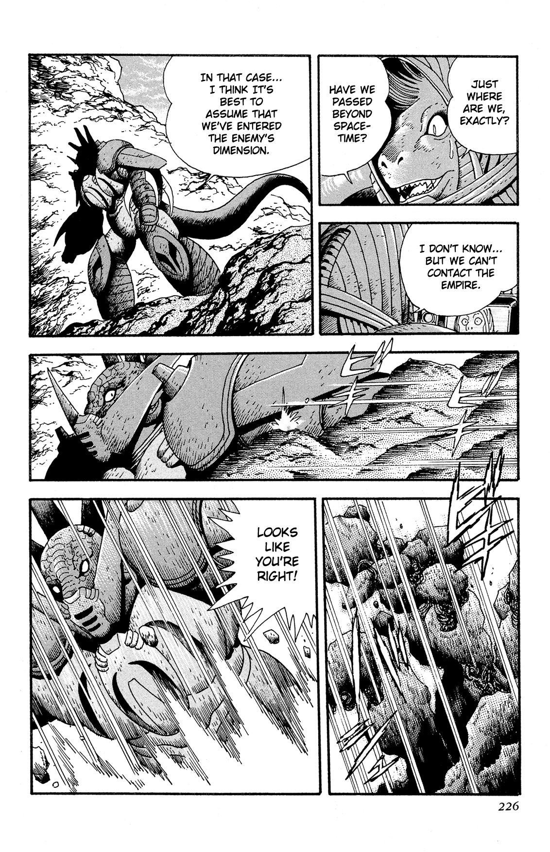 Getter Robo Arc Chapter 12.2 page 6 - Chapter 12 v2 : The Alien "Holy War"