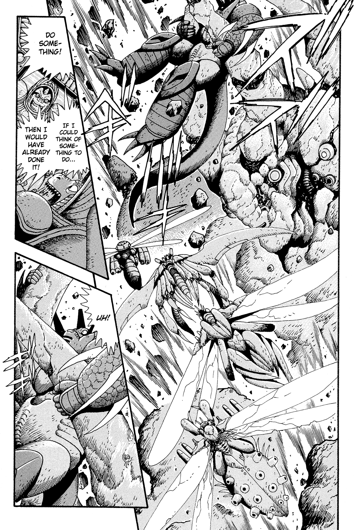 Getter Robo Arc Chapter 12.2 page 9 - Chapter 12 v2 : The Alien "Holy War"