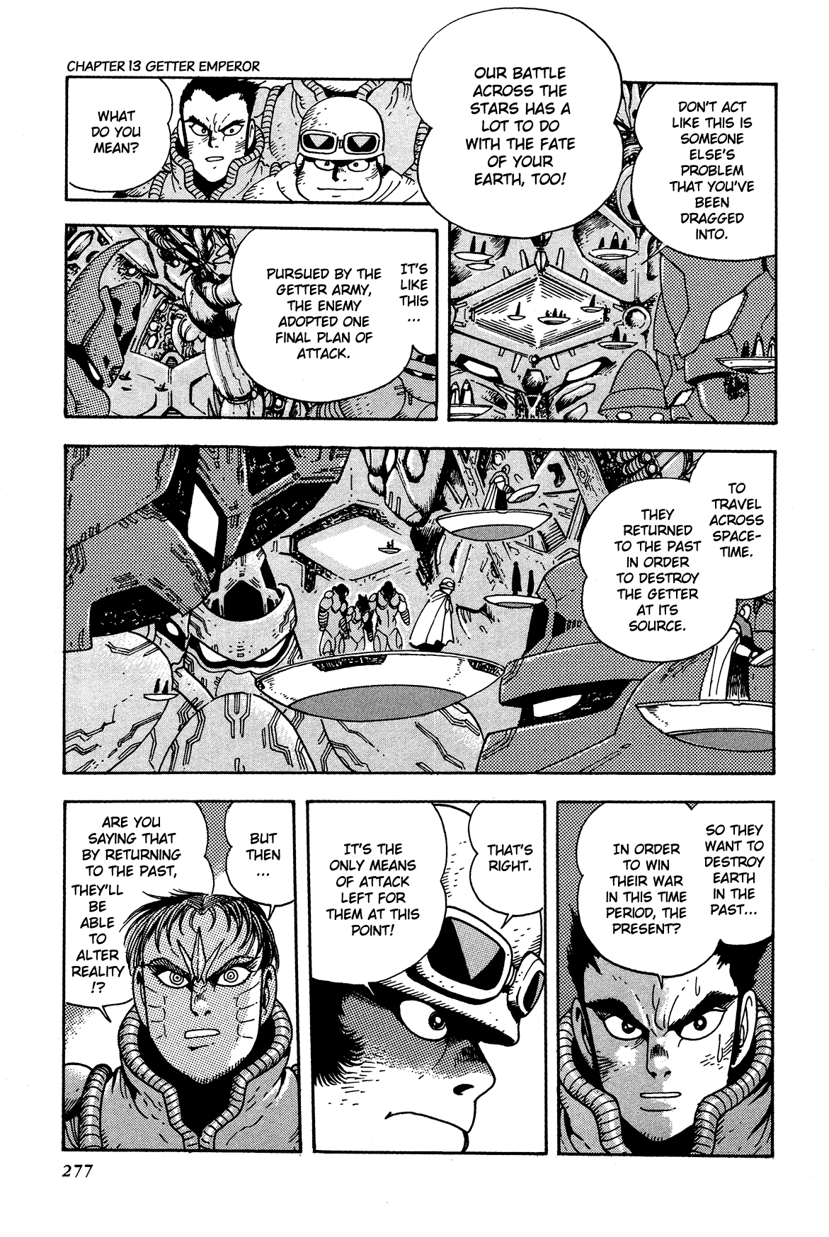 Getter Robo Arc Chapter 13.2 page 14 - Chapter 13 v2 : Getter Emperor