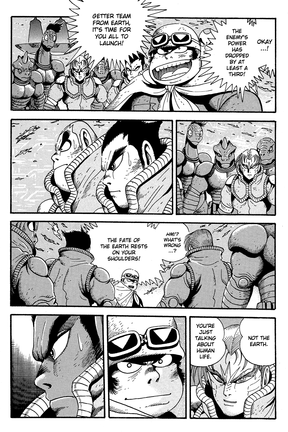 Getter Robo Arc Chapter 13.2 page 32 - Chapter 13 v2 : Getter Emperor