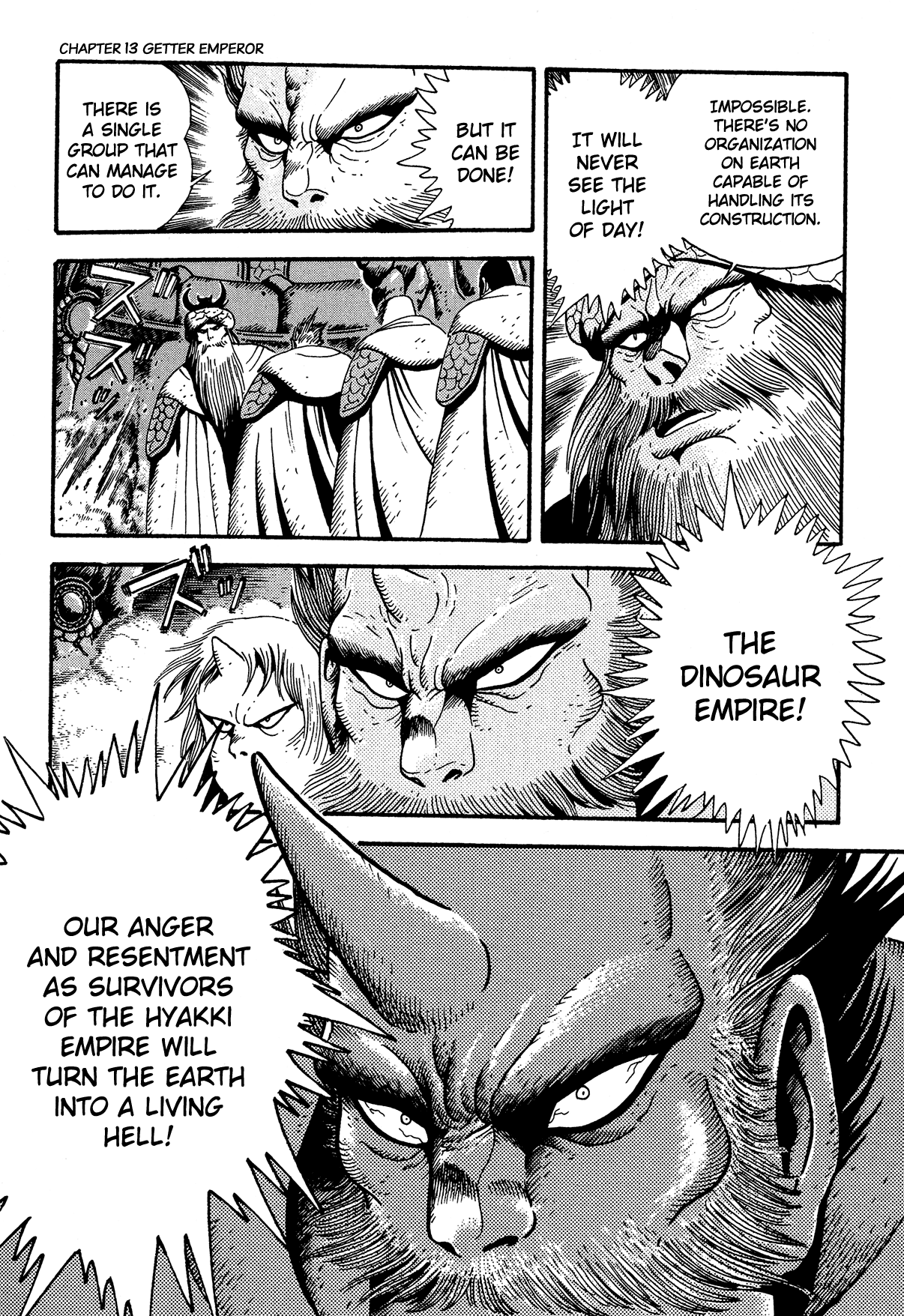 Getter Robo Arc Chapter 13.2 page 38 - Chapter 13 v2 : Getter Emperor